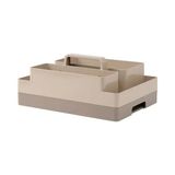 IKEA Kuggıs Masaüstü Düzenleyici Seti Gri Bej 26 x 35 x 16 cm - 26x35x16 cm