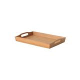 IKEA Kulplu Bambu Kare Tepsi 35x23 Cm Sunum-servis Tepsisi