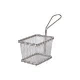 IKEA Kulplu Servis Sepeti, MeridyenDukkan Çelik 10Cm Patates-Garnitür Sunumluğu