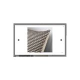 IKEA KUSTFLY 50x50 cm Bej Siyah Kırlent Kılıfı
