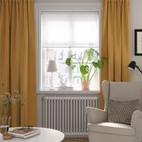 IKEA KUSTFLY kırlent kılıfı bej-siyah - 30502260