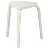 IKEA KYRRE ahşap tabure kırık beyaz - 10608130