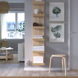 IKEA LACK ayaksız duvar rafı ağartılmış meşe görünümlü - 60430592