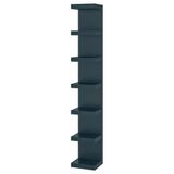 IKEA LACK ayaksız duvar rafı mavi-siyah - 00592870