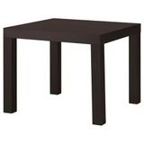 IKEA Lack Orta Yan Sehpa Masa Siyah 55x55 Cm Mobilya