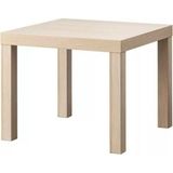 Ikea Lack Sehpa Akça Ağaç Rengi - Uzunluk 55 Cm, Genişlik 55 cm Yükseklik 45 cm