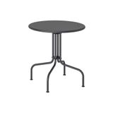 IKEA Lackö Balkon-mutfak Masası,koyu Gri, 70 Cm, 2-4 Kişilik