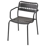IKEA LACKÖ kolçaklı sandalye gri - 60463304