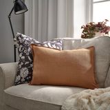 IKEA LAGERPOPPEL kırlent kılıfı açık kahverengi - 90561807