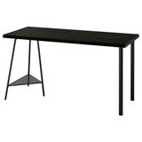IKEA Lagkapten Tillslag Venge Siyah 140x60 cm Çalışma Masası