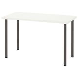 IKEA LAGKAPTEN/ADILS çalışma masası beyaz-koyu gri - 19416768