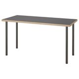 IKEA LAGKAPTEN/ADILS çalışma masası gri-koyu gri - 39585374