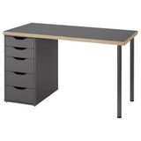 IKEA LAGKAPTEN/ALEX çalışma masası gri - 39584930