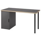IKEA LAGKAPTEN/ALEX çalışma masası gri-siyah - 39585388