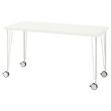 IKEA LAGKAPTEN/KRILLE çalışma masası beyaz - 19417174