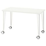 IKEA LAGKAPTEN/KRILLE çalışma masası beyaz - 49416776
