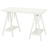 IKEA LAGKAPTEN/MITTBACK çalışma masası beyaz - 29416796