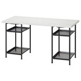 IKEA LAGKAPTEN/SPAND çalışma masası beyaz-siyah - 59563856