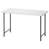 IKEA LAGKAPTEN/SPAND çalışma masası beyaz-siyah - 89563652