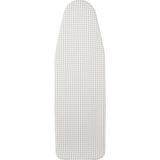 IKEA Lagt Gri Ütü Masası Kılıfı 40 x 120 cm Katlanabilir Geometrik Desenli Yumuşak Pamuk