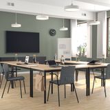 IKEA LAKTARE çalışma sandalyesi gri-siyah - 59503264