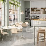 IKEA LAKTARE çalışma sandalyesi huş kaplama-beyaz - 09503191