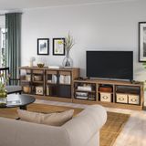 IKEA LANESUND tv ünitesi kahverengi - 29514730