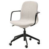IKEA LANGFJALL çalışma sandalyesi gunnared bej-siyah - 19177857