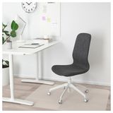 IKEA LANGFJALL çalışma sandalyesi gunnared koyu gri-beyaz - 39252515