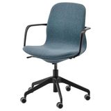 IKEA LANGFJALL çalışma sandalyesi gunnared mavi-siyah - 89177905