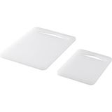 Ikea Legıtım 2'li Beyaz Kesme Tahtası - Malzeme her tür gıda ile kullanıma uygundur.