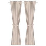 IKEA LENDA fon perde/2 kanat açık pembe - 50614940
