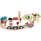 Ikea Lillabo Ahşap Oyuncak Tren Seti - 45 Parça - Renkli