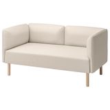IKEA LILLEHEM 2'li modüler kanepe vissle bej - 89471285