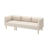 IKEA LILLEHEM 3'lü kanepe vissle bej - 89617787