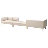 IKEA LILLEHEM 6'lı modüler kanepe vissle bej - 69536221