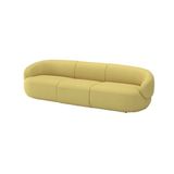 IKEA LILLESATER 4'lü kanepe gunnared parlak yeşil-sarı - 69614271