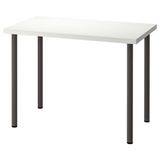 IKEA LINNMON/ADILS çalışma masası beyaz-koyu gri - 19416184