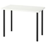 IKEA LINNMON/ADILS çalışma masası beyaz-siyah - 09932177