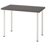 IKEA LINNMON/ADILS çalışma masası koyu gri-beyaz - 49416088