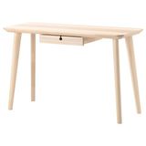 IKEA LISABO 118x45 cm Dişbudak Kaplama Çalışma Masası
