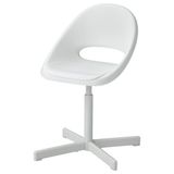 IKEA LOBERGET/SIBBEN çocuk çalışma sandalyesi beyaz - 59337670