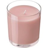 IKEA Lotsfagel Açık Pembe Bardakta Kokulu Mum
