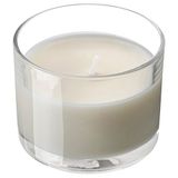 IKEA LOTSFAGEL bardakta kokulu mum bej - 40608464