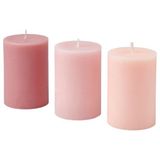 IKEA LOTSFAGEL kokulu blok mum pembe - 90608758