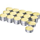 Ikea Lotsfagel Kokulu Tealight Mum Sarı 3.5 Saat Turunç Çiçeği - 30 Adet