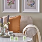 IKEA LÖVSKOGSLUND bardakta kokulu mum açık sarı - 30594151