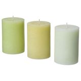 IKEA LÖVSKOGSLUND kokulu blok mum yeşil - 20582064
