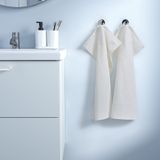 IKEA LUDDVIAL yüz havlusu beyaz - 70579870