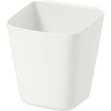 IKEA Luxury Asılan Kutusu Masa ve Banyo Organizer Kutu, Beyaz 1 Adet
